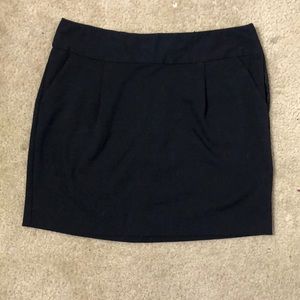 Black, Mini Pencil Skirt
